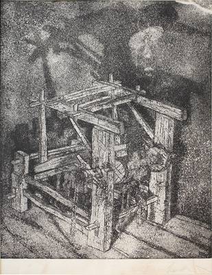 Плавинский Дмитрий Петрович. Ткацкий станок